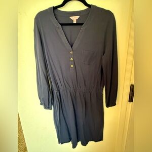 Lilly Pulitzer navy blue dress